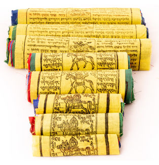 Tibetische Gebetsfahnen - in verschiedenen Größen - HIER BESTELLEN